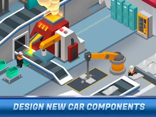 Car Factory Tycoon android App screenshot 2